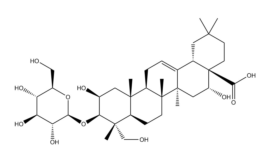 遠(yuǎn)志酸-3-O-β-D-吡喃葡萄糖苷|121368-52-3